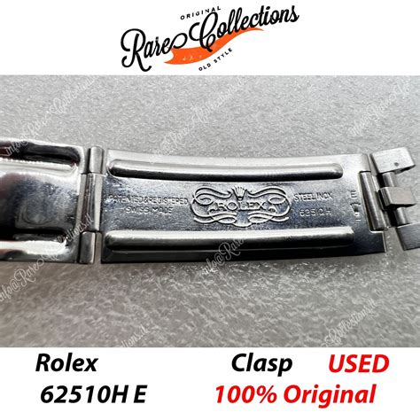 fibbia rolex 21mm|USED Usato Clasp Rolex 62510 H 20mm Bracelet Fibbia .